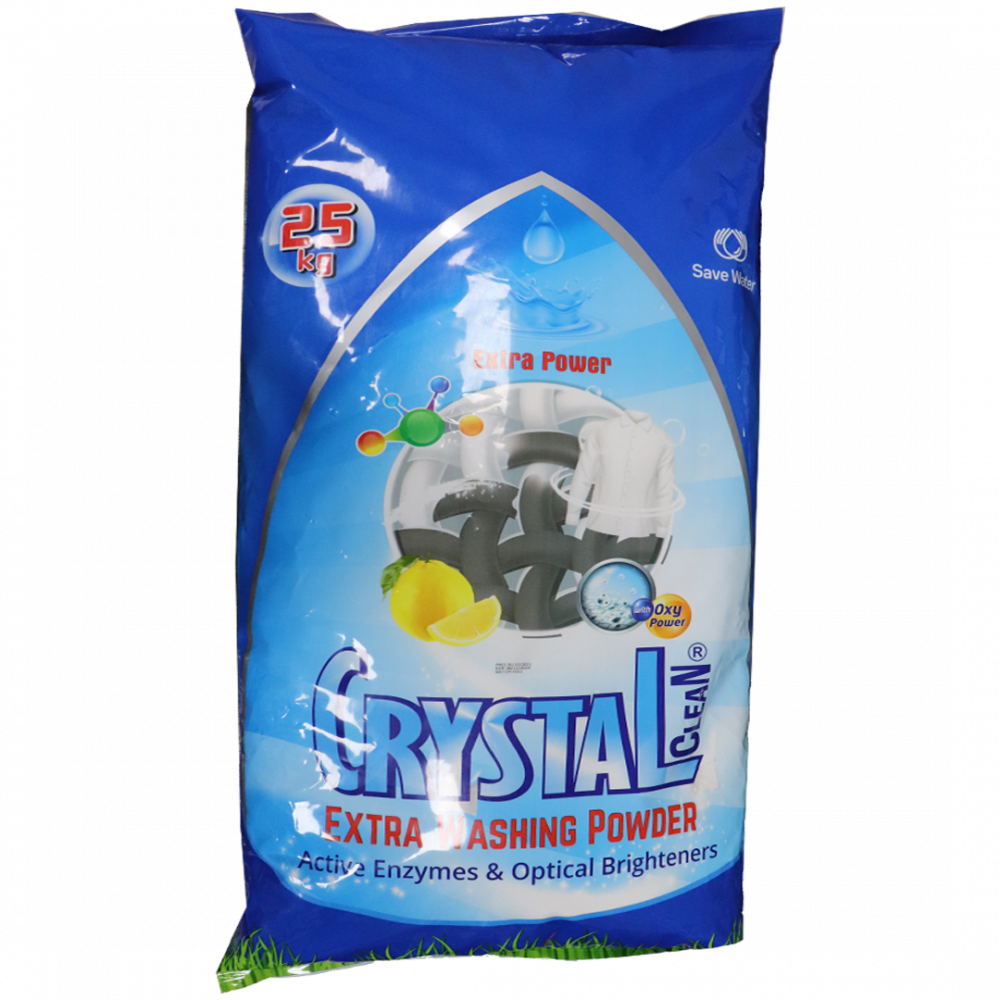 Crystal Clean extra washing powder 25kg Sinaha Platform